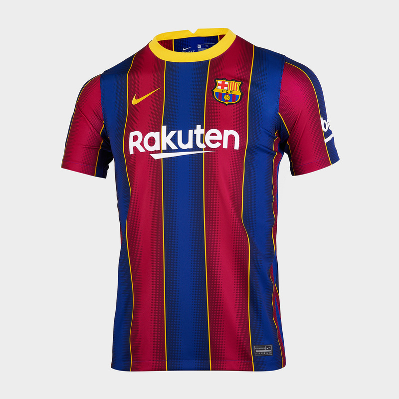 Футболка домашняя подростковая Nike Barcelona сезон 2020/21