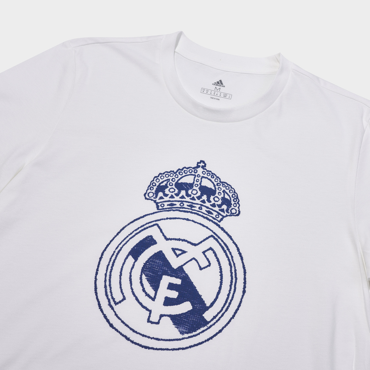 Футболка хлопковая Adidas Real Madrid сезон 2020/21