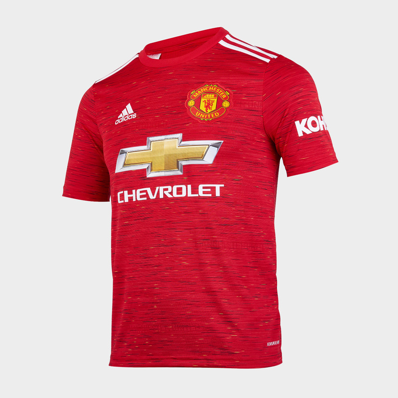 Футболка домашняя подростковая Adidas Manchester United сезон 2020/21
