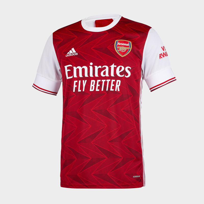 Футболка игровая домашняя Adidas Arsenal сезон 2020/21