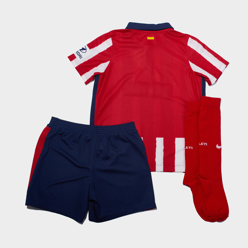 Комплект детской формы Nike Atletico Madrid сезон 2020/21
