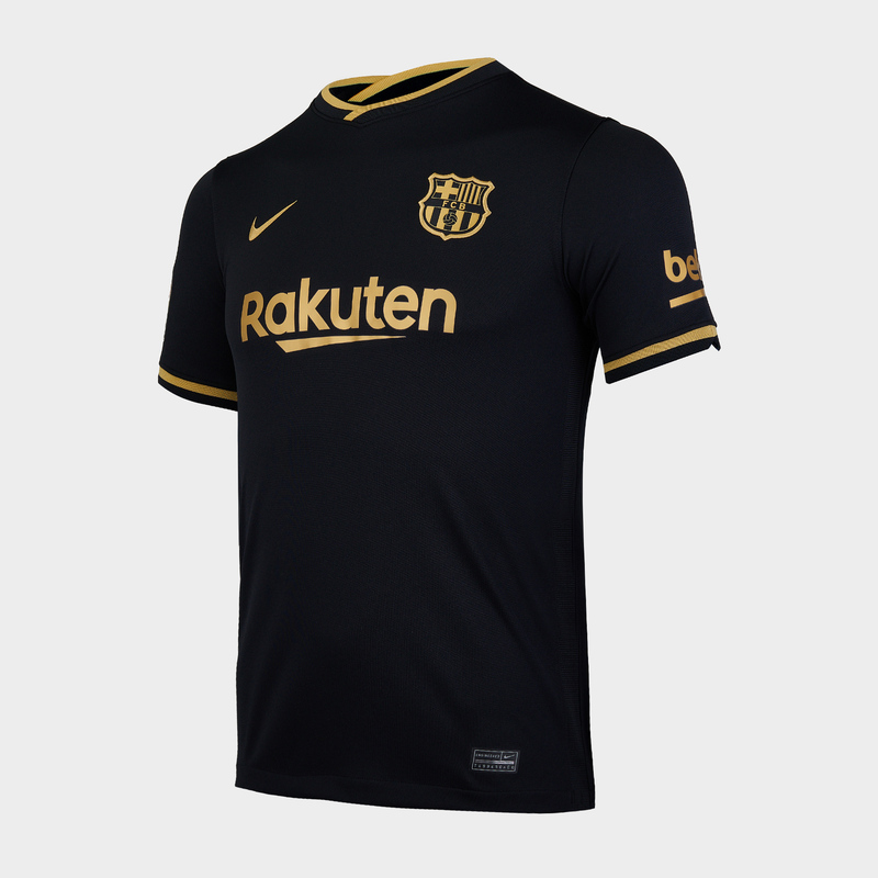 Футболка выездная подростковая Nike Barcelona сезон 2020/21