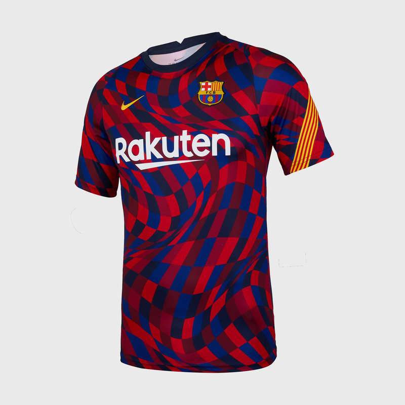 Футболка предыгровая Nike Barcelona сезон 2020/21