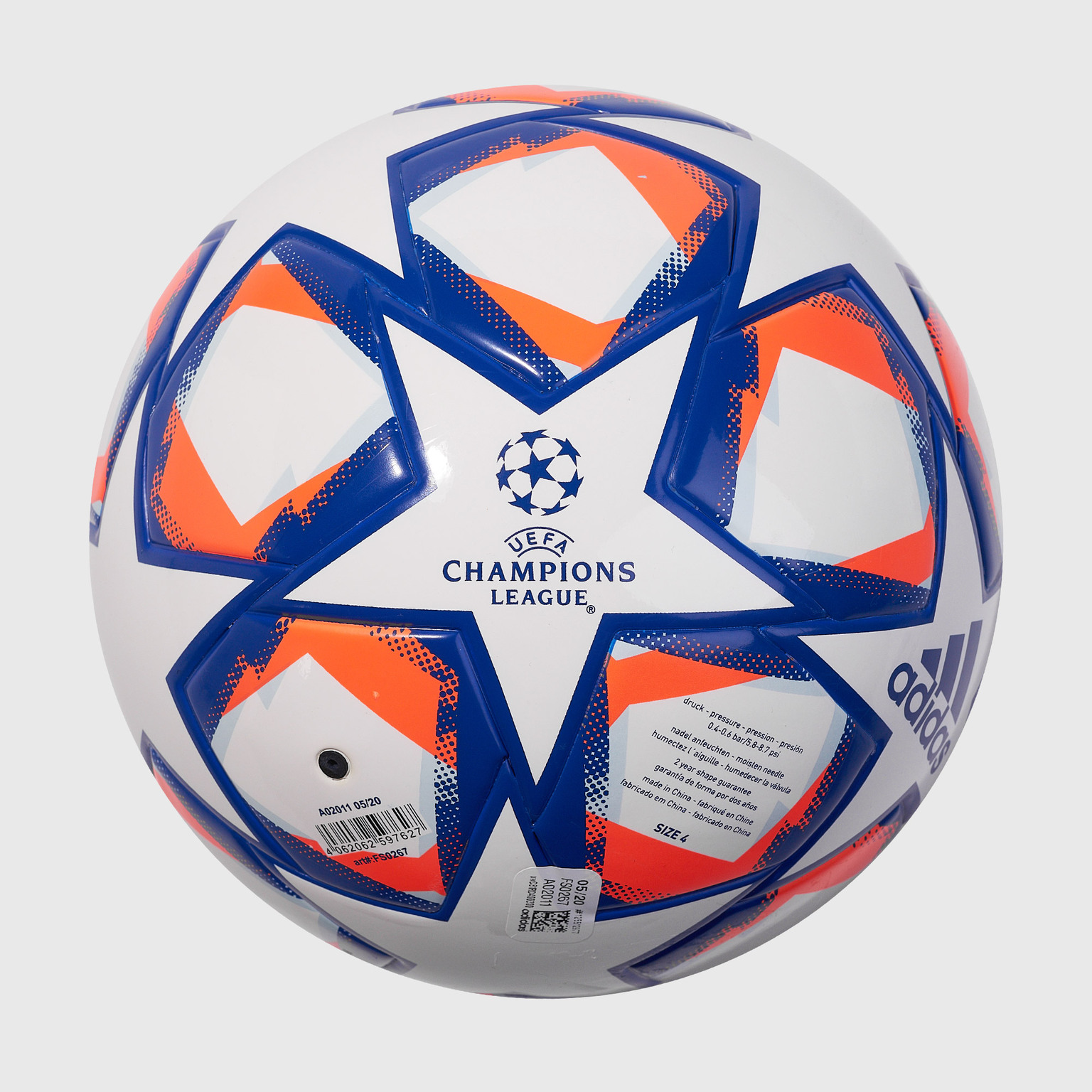 Футбольный мяч Adidas Finale 20 J350 FS0266