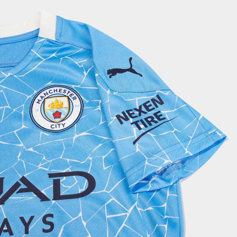 Футболка домашняя подростковая Puma Manchester City сезон 2020/21