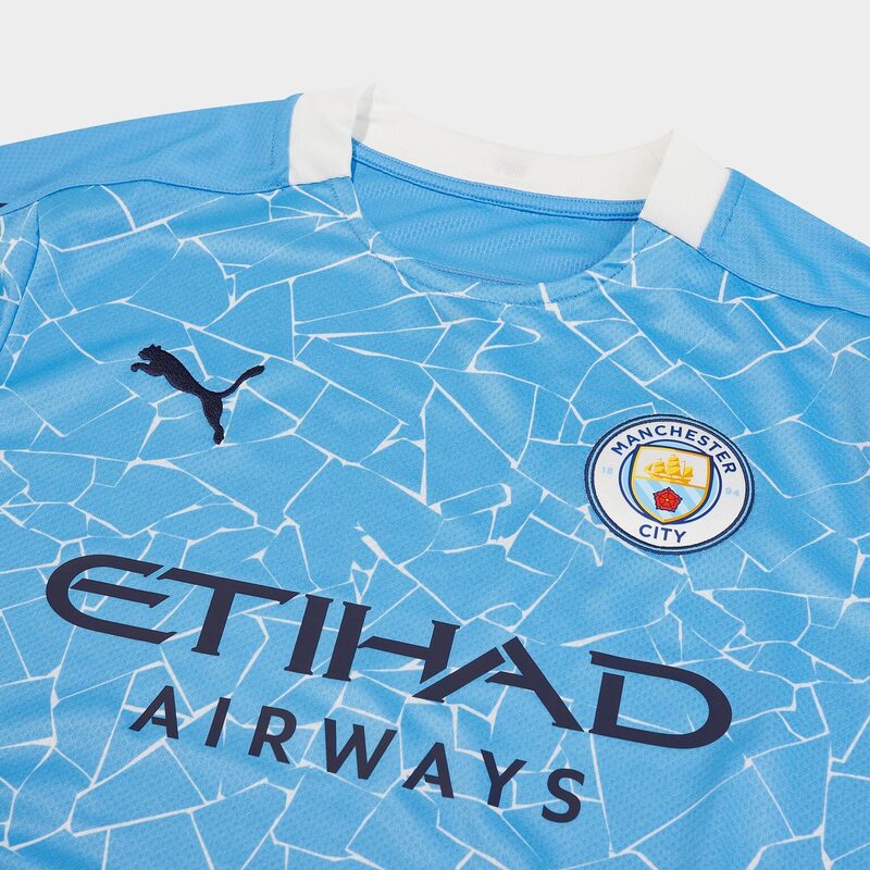 Футболка игровая домашняя Puma Manchester City сезон 2020/21