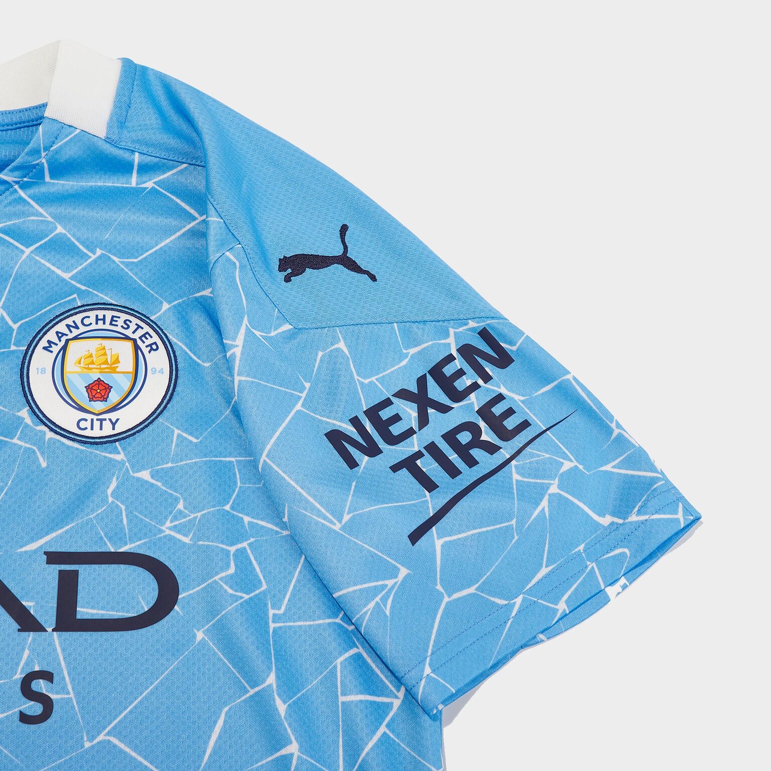 Футболка игровая домашняя Puma Manchester City сезон 2020/21