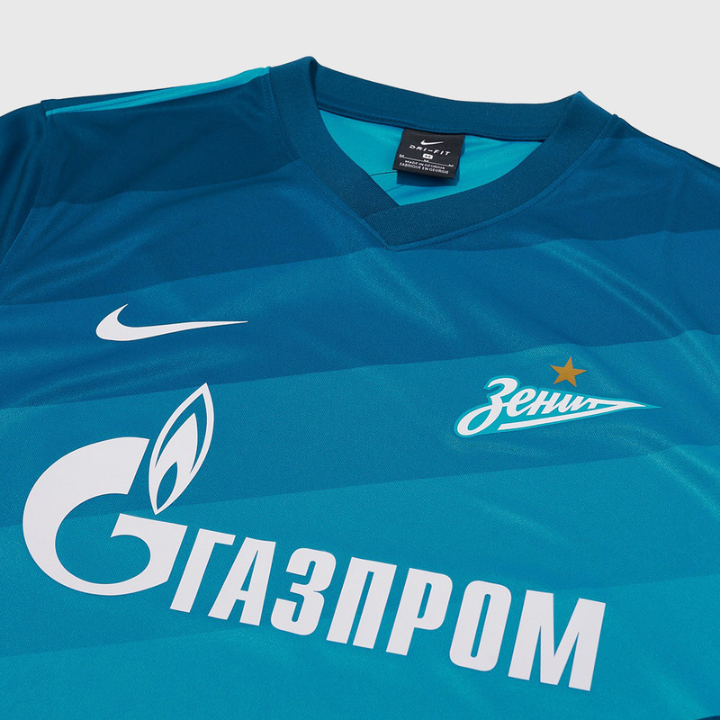 Реплика домашней игровой футболки Nike Zenit сезон 2020/21