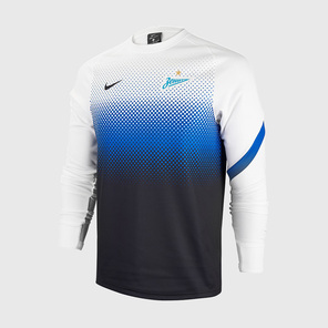 Свитер предыгровой Nike Zenit сезон 2020/21