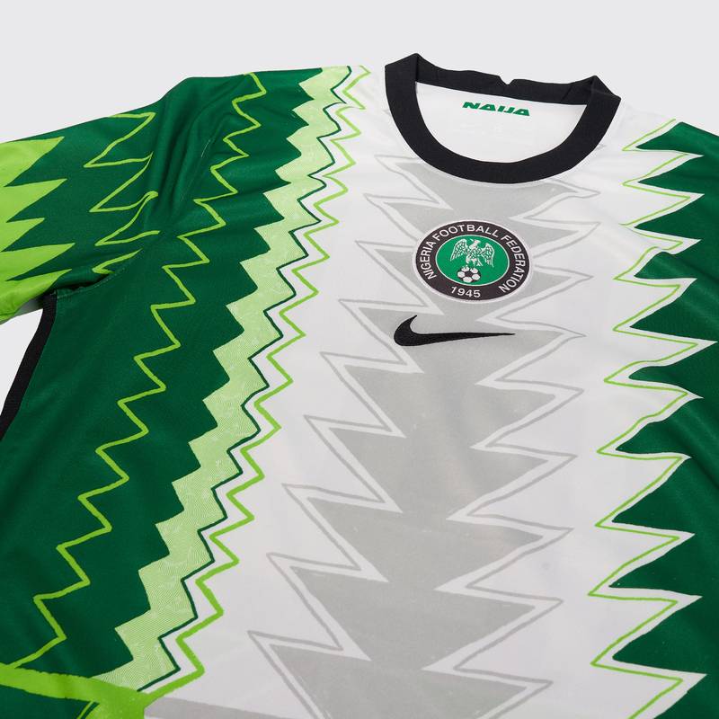 Футболка игровая домашняя Nike сборной Нигерии CT4225-100