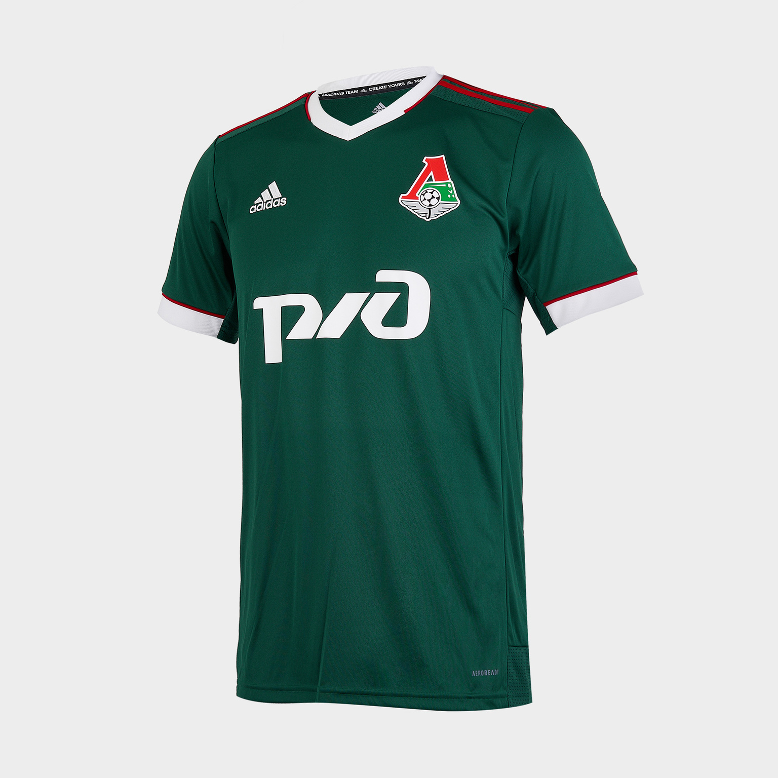 Футболка игровая домашняя Adidas Lokomotiv сезон 2020/21