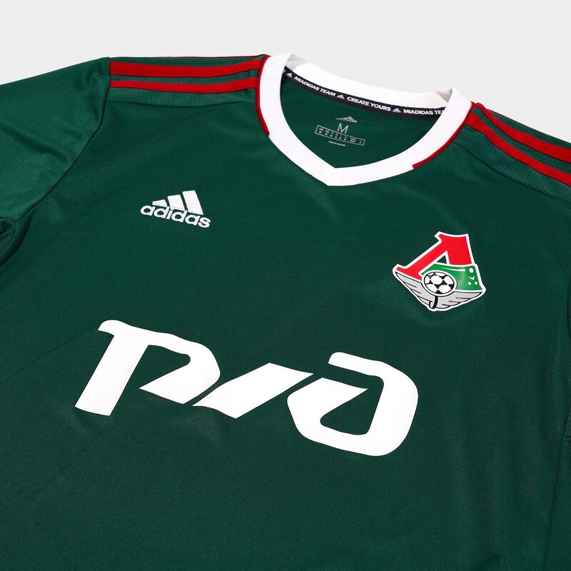 Футболка игровая домашняя Adidas Lokomotiv сезон 2020/21