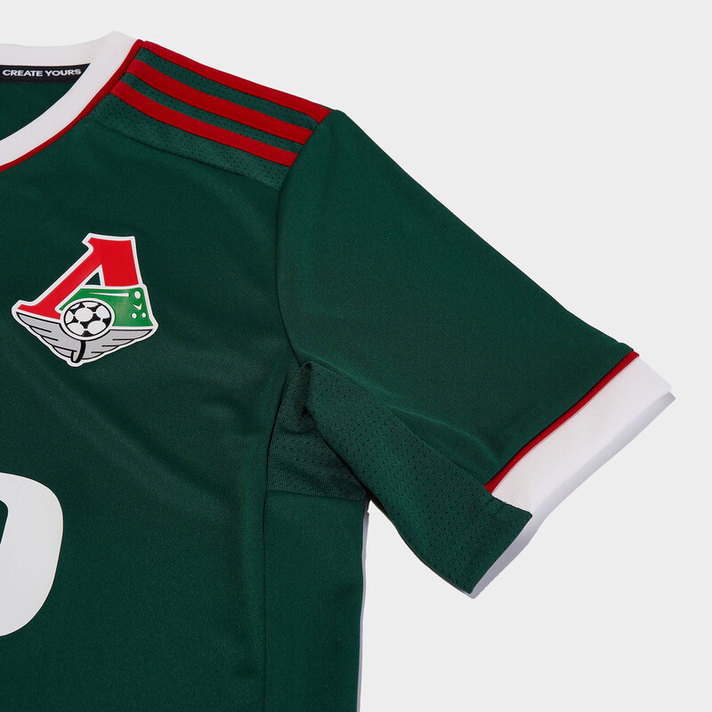 Футболка домашняя подростковая Adidas Lokomotiv сезон 2020/21