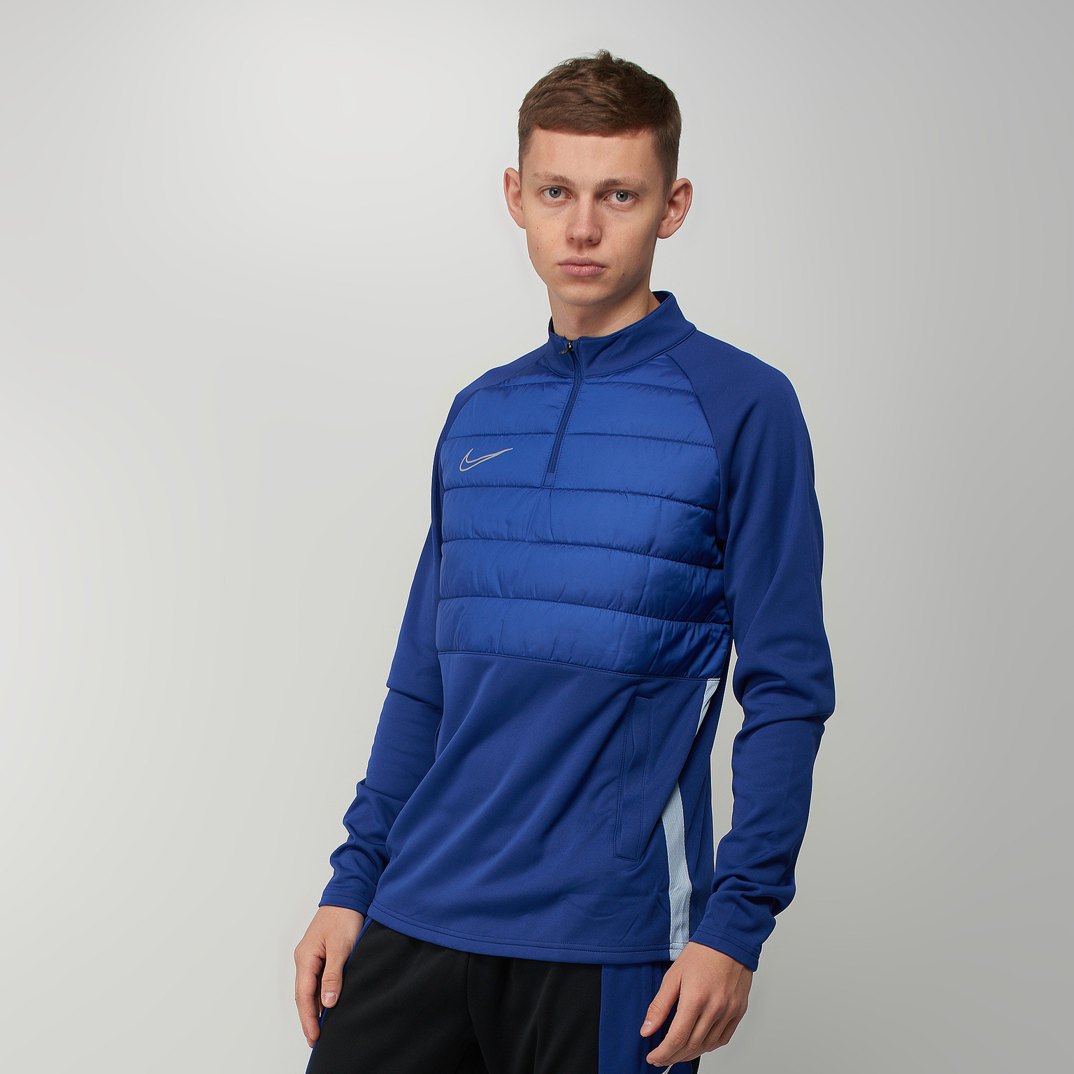 Свитер тренировочный Nike Dry Pad Dril Top BQ7473-455 — купить; цена ...