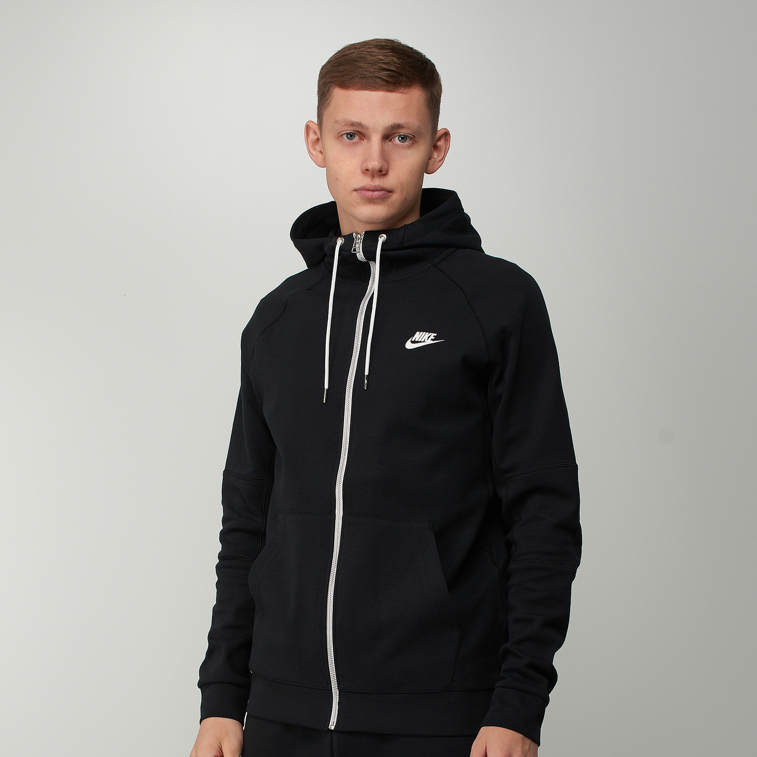 nike modern full zip fleece hoodie