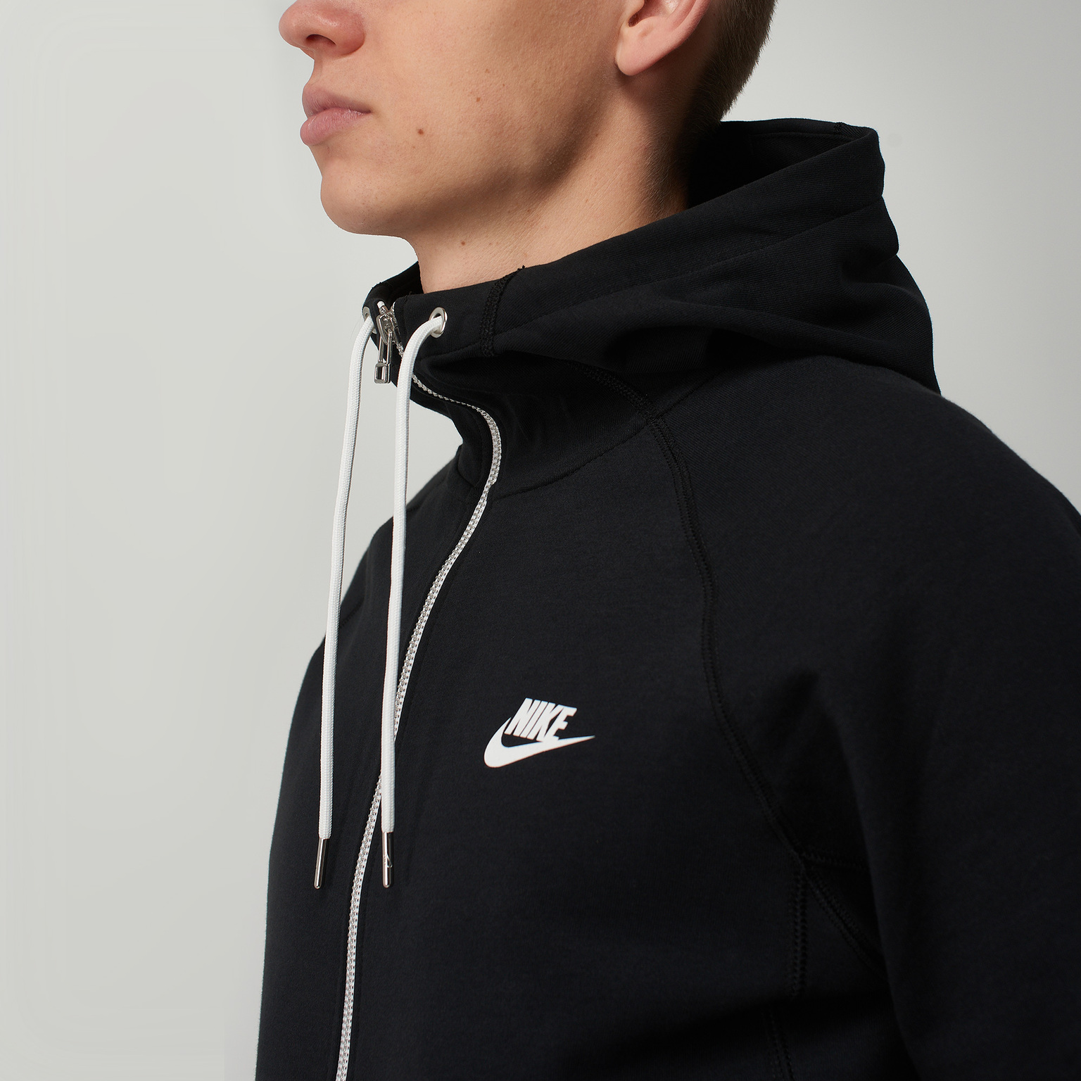 nike modern full zip fleece hoodie