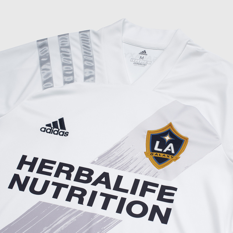 Футболка игровая домашняя Adidas LA Galaxy сезон 2020/21