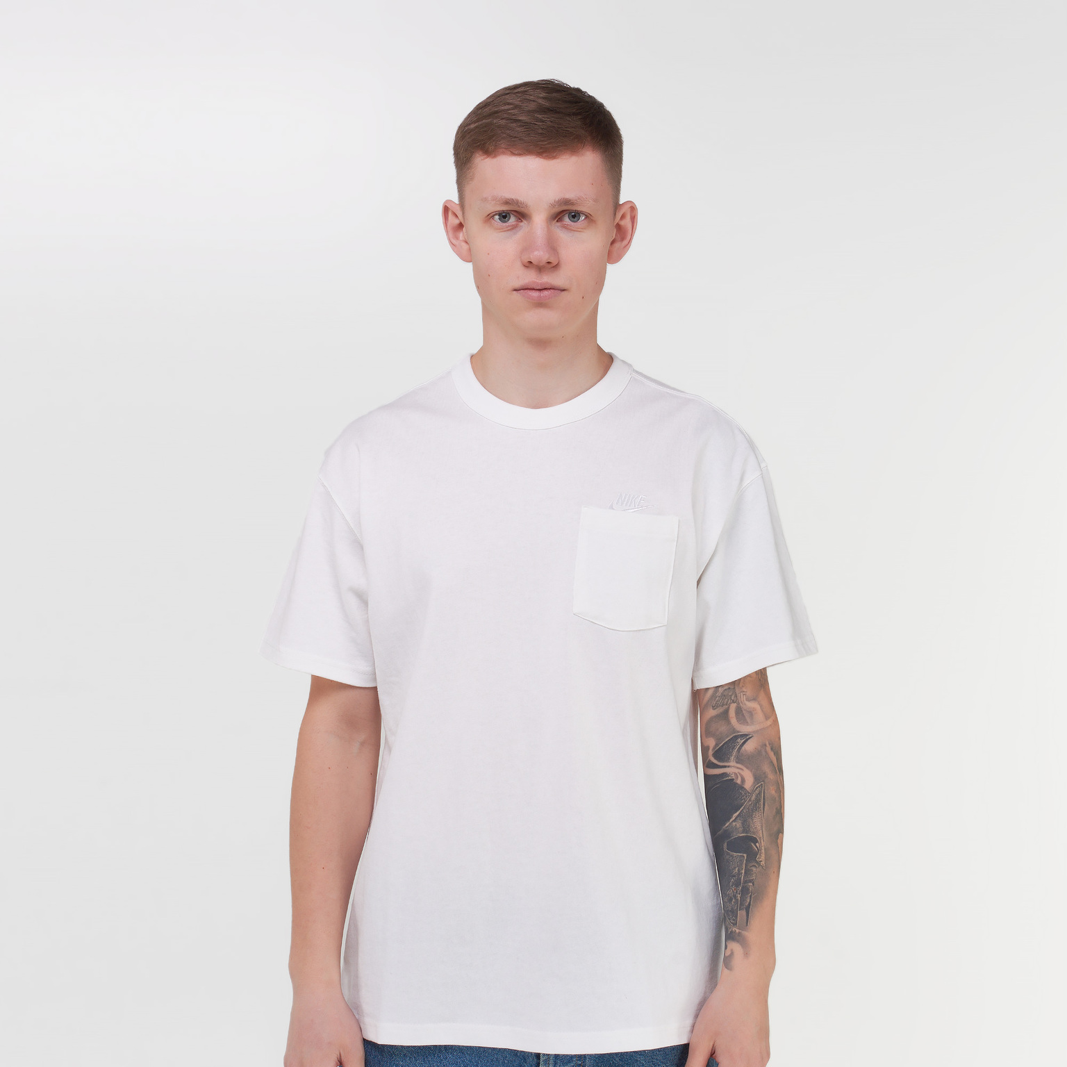 Футболка хлопковая Nike Tee Essential Pocket DB3249-100