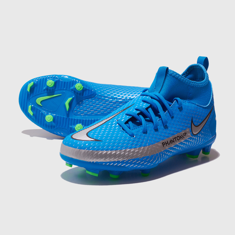 Бутсы детские Nike Phantom GT Academy DF FG/MG CW6694-400