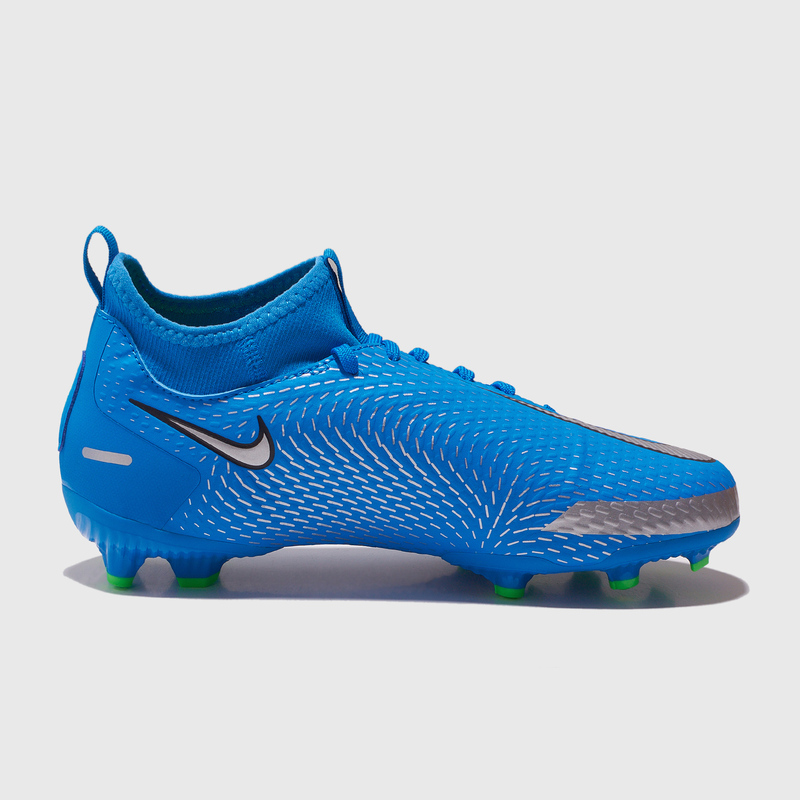 Бутсы детские Nike Phantom GT Academy DF FG/MG CW6694-400