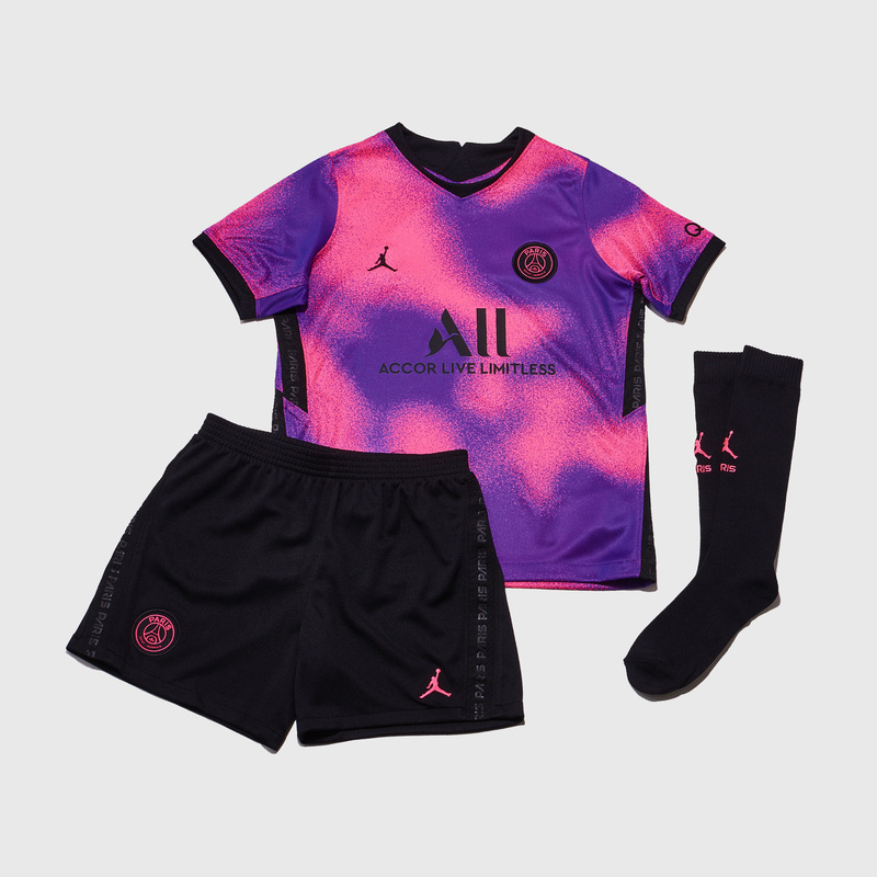 Комплект детской формы Nike PSG 4Th сезон 2020/21