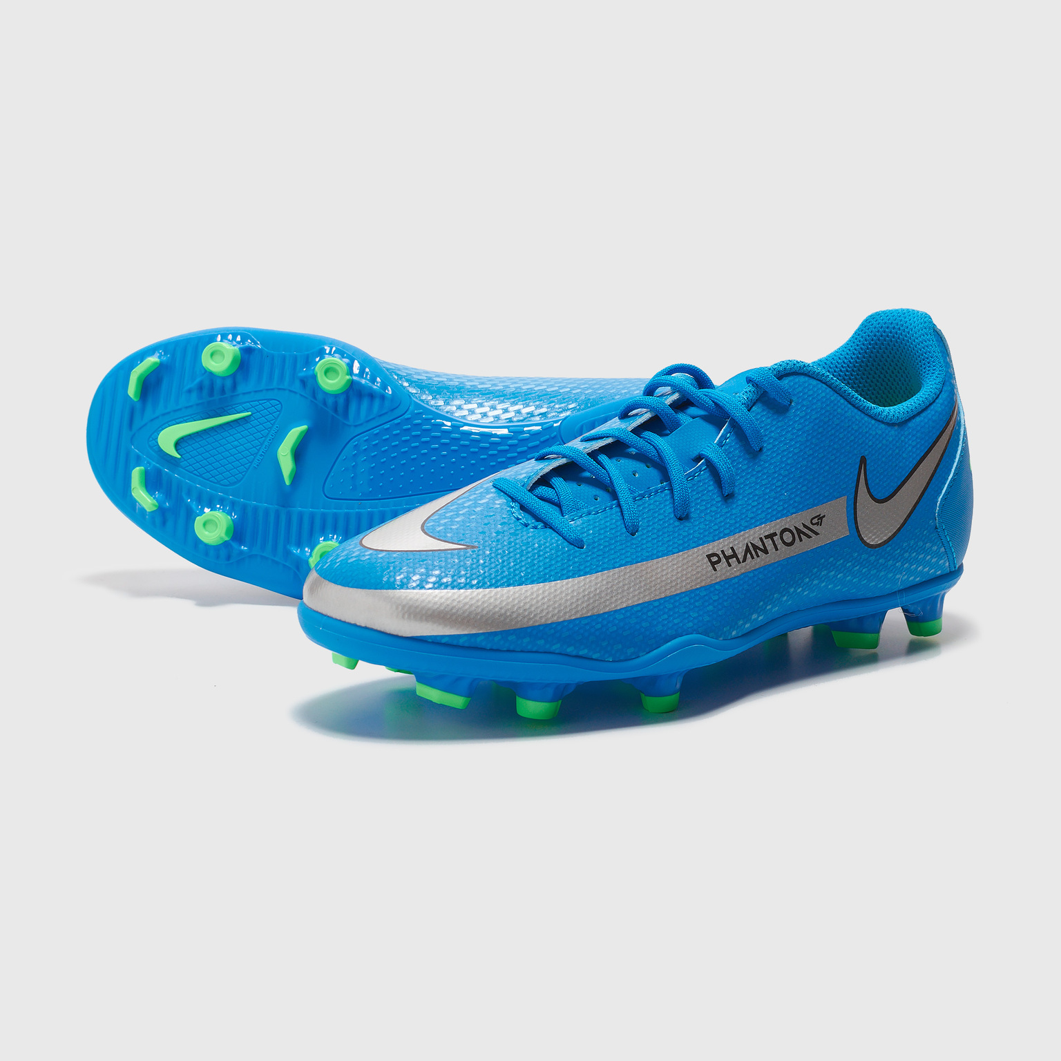 Бутсы детские Nike Phantom GT Club FG/MG CK8479-400