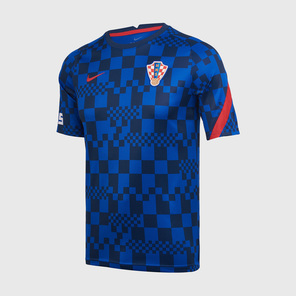 Футболка предыгровая Nike сборной Хорватии сезон 2020/21