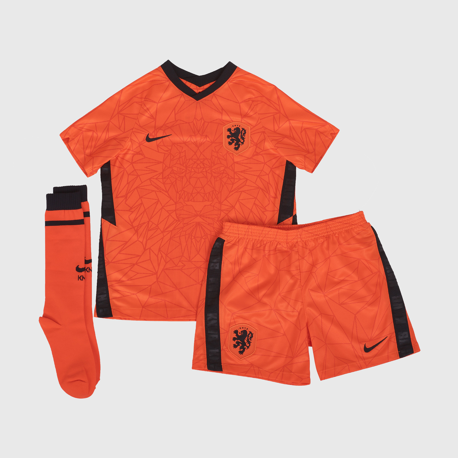Комплект детской формы Nike сборной Нидерландов сезон 2020/21