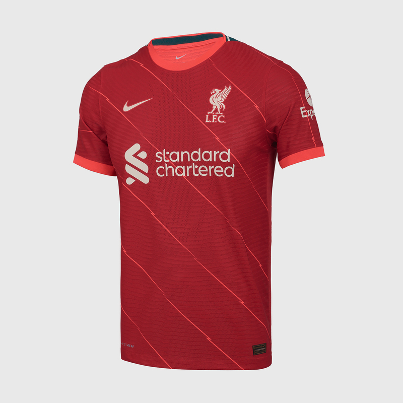 Оригинальная домашняя футболка Nike Liverpool сезон 2021/22