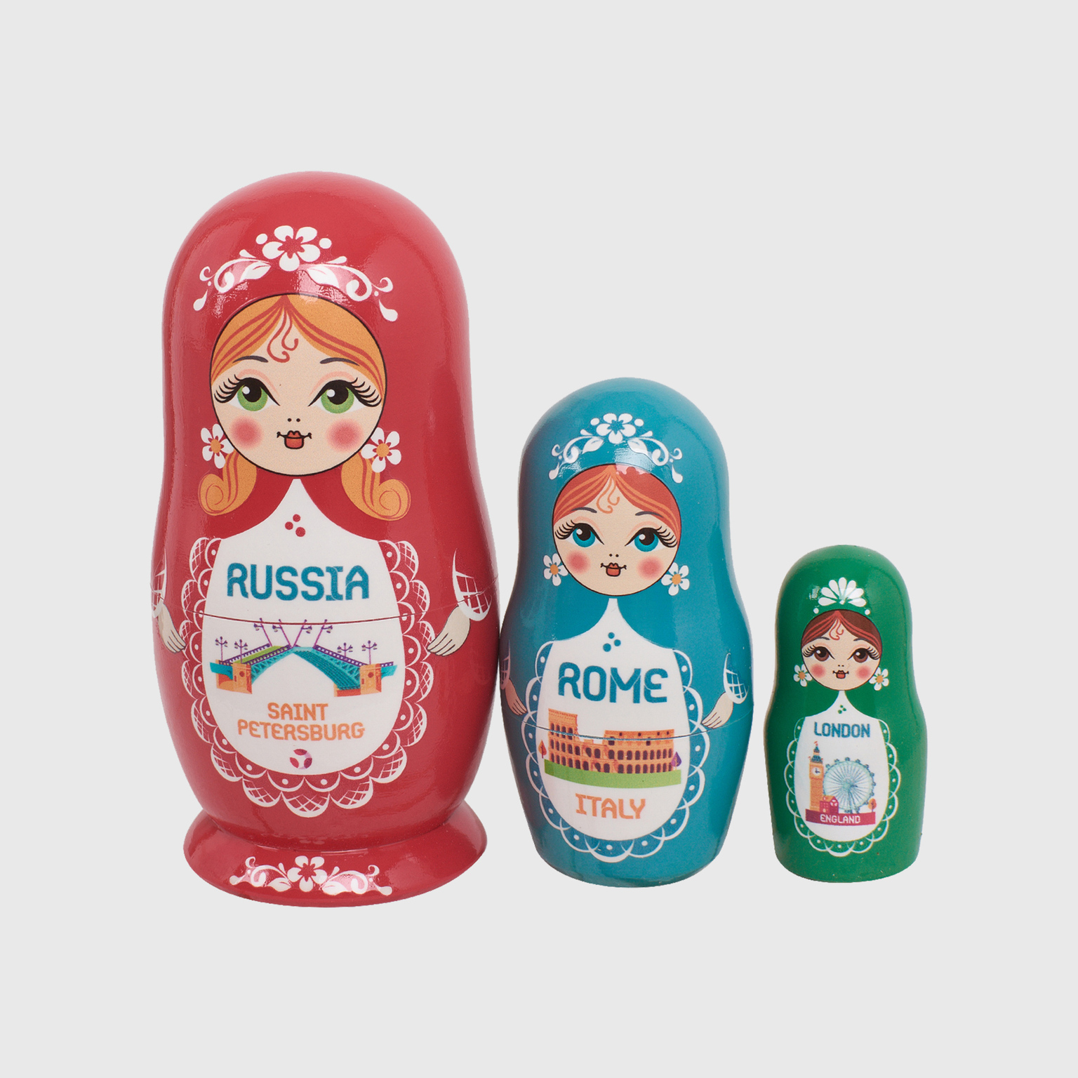 Матрешка "Евро 2020" — купить; цена, фото, доставка