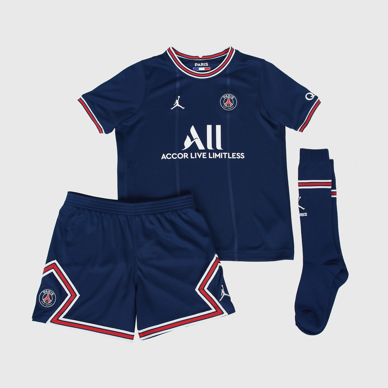 Комплект детской формы Nike PSG сезон 2021/22