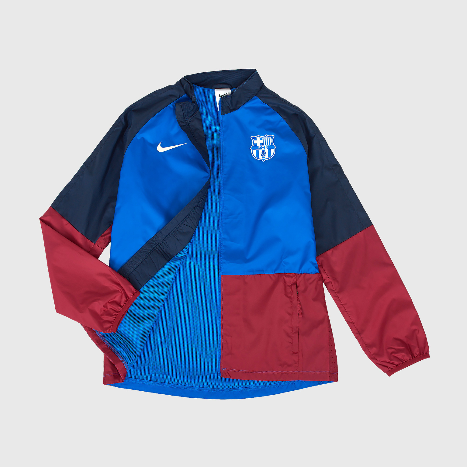 Ветровка подростковая Nike Barcelona Repel Academy CW0682-427