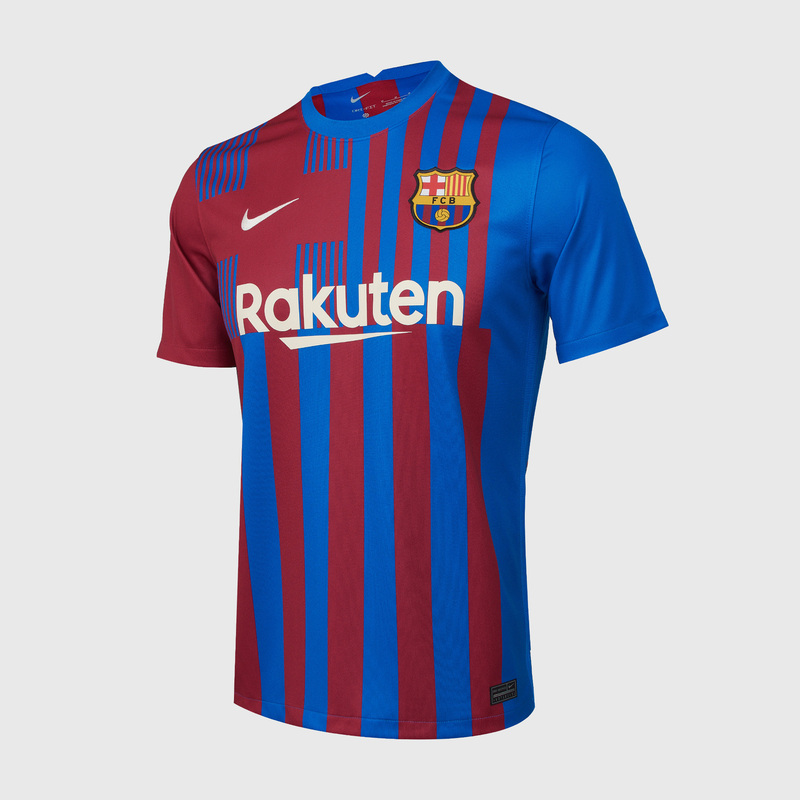 Футболка игровая домашняя Nike Barcelona сезон 2021/22