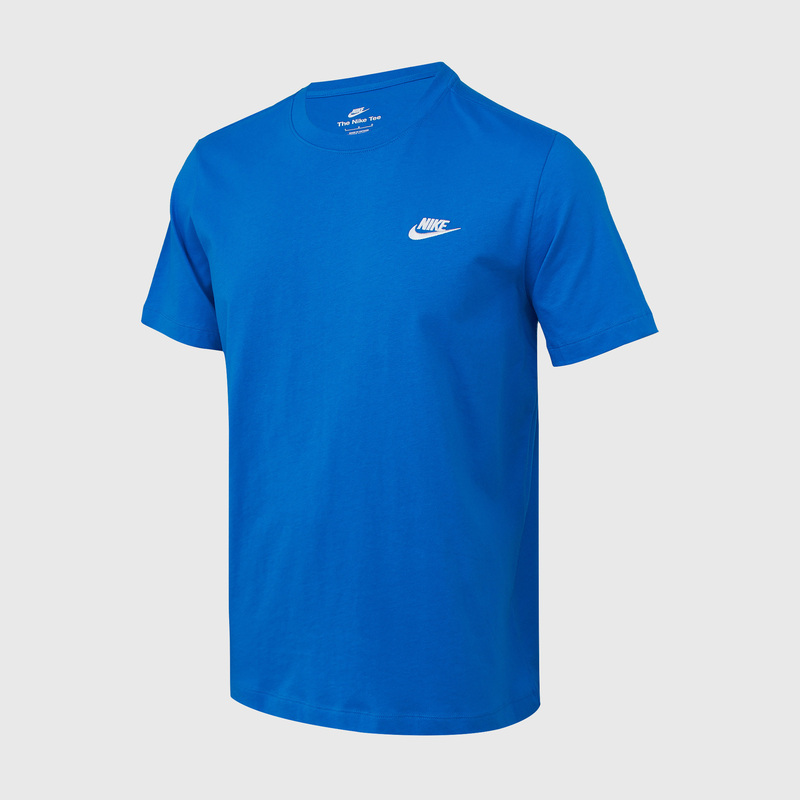 Футболка хлопковая Nike Club Tee AR4997-403