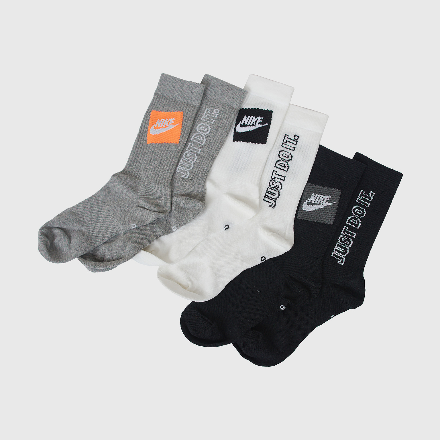Комплект носков (3 пары) Nike Everyday Essential DA2583-903 — купить; цена,  фото, доставка