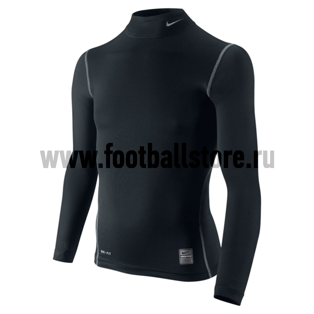 Термобелье водолазка Nike Pro core compression ls mock jr