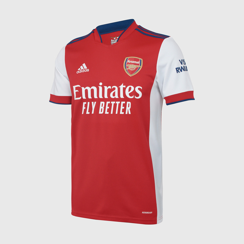 Футболка игровая домашняя Adidas Arsenal сезон 2021/22