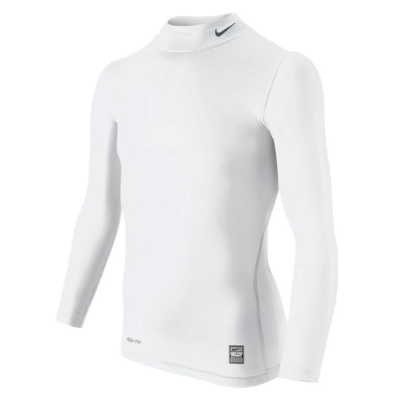 Термобелье водолазка Nike Pro core Compression LS Mock JR 413913-100