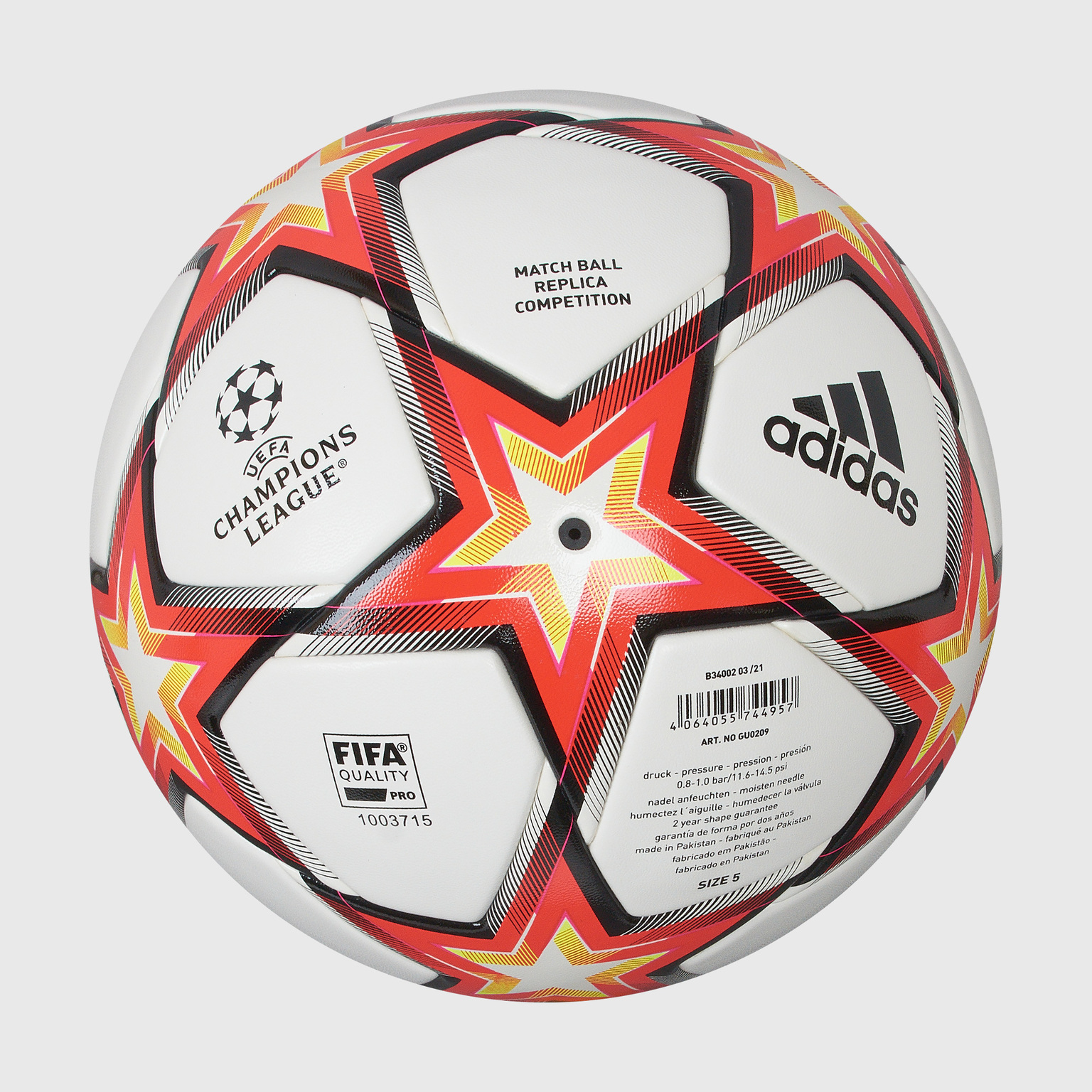 Футбольный мяч Adidas USL Competition GU0209