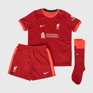 Комплект детской формы Nike Liverpool сезон 2021/22