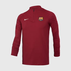 Свитер тренировочный Nike Barcelona Strike Dril Top сезон 2021/22