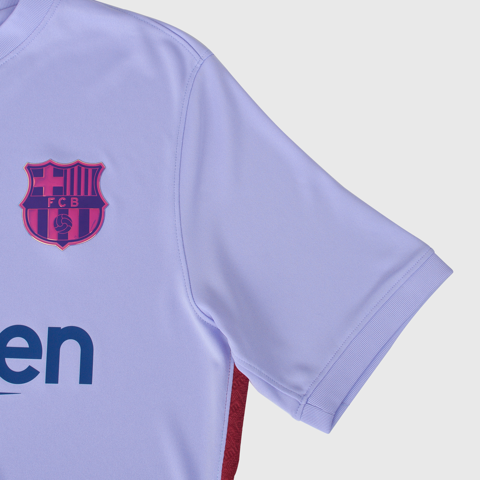 Футболка игровая выездная Nike Barcelona сезон 2021/22