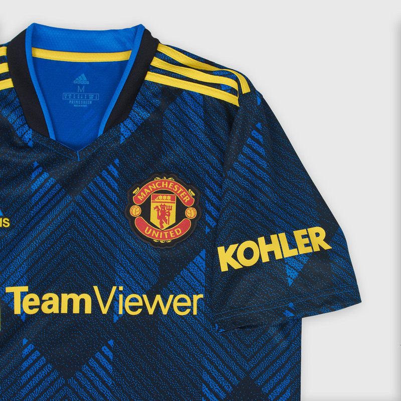 Футболка игровая резервная Adidas Manchester United сезон 2021/2022