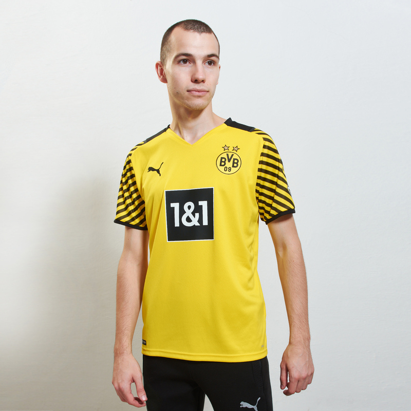 Футболка игровая домашняя Puma Borussia Dortmund сезон 2021/2022