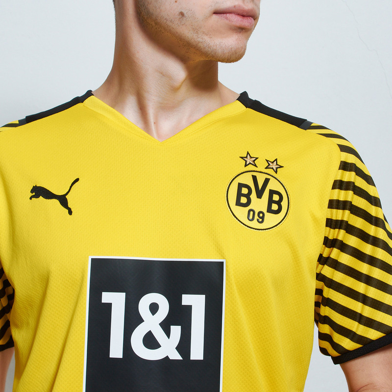 Футболка игровая домашняя Puma Borussia Dortmund сезон 2021/2022