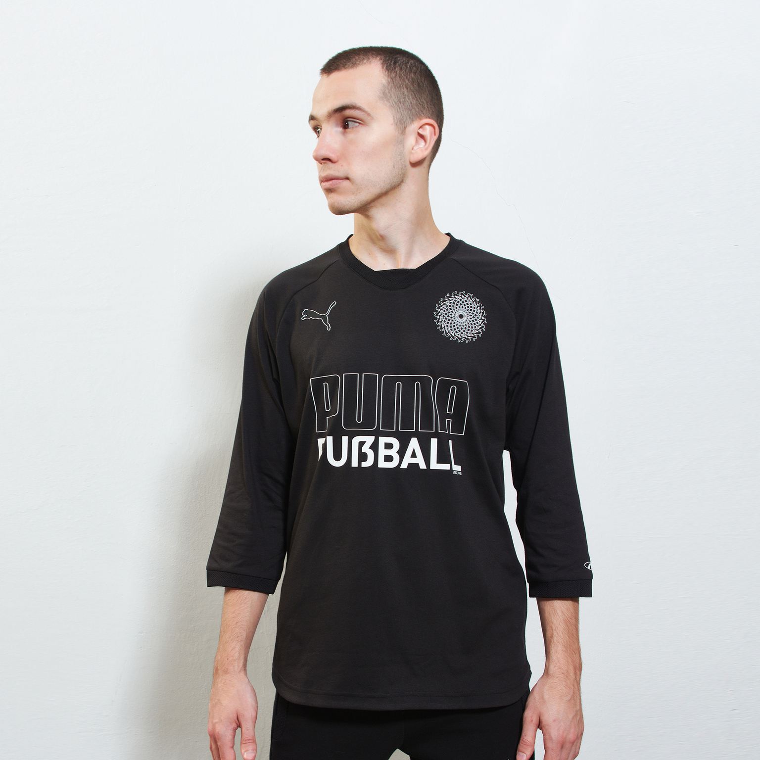 Футболка хлопковая с укороченным рукавом Puma Fussball King