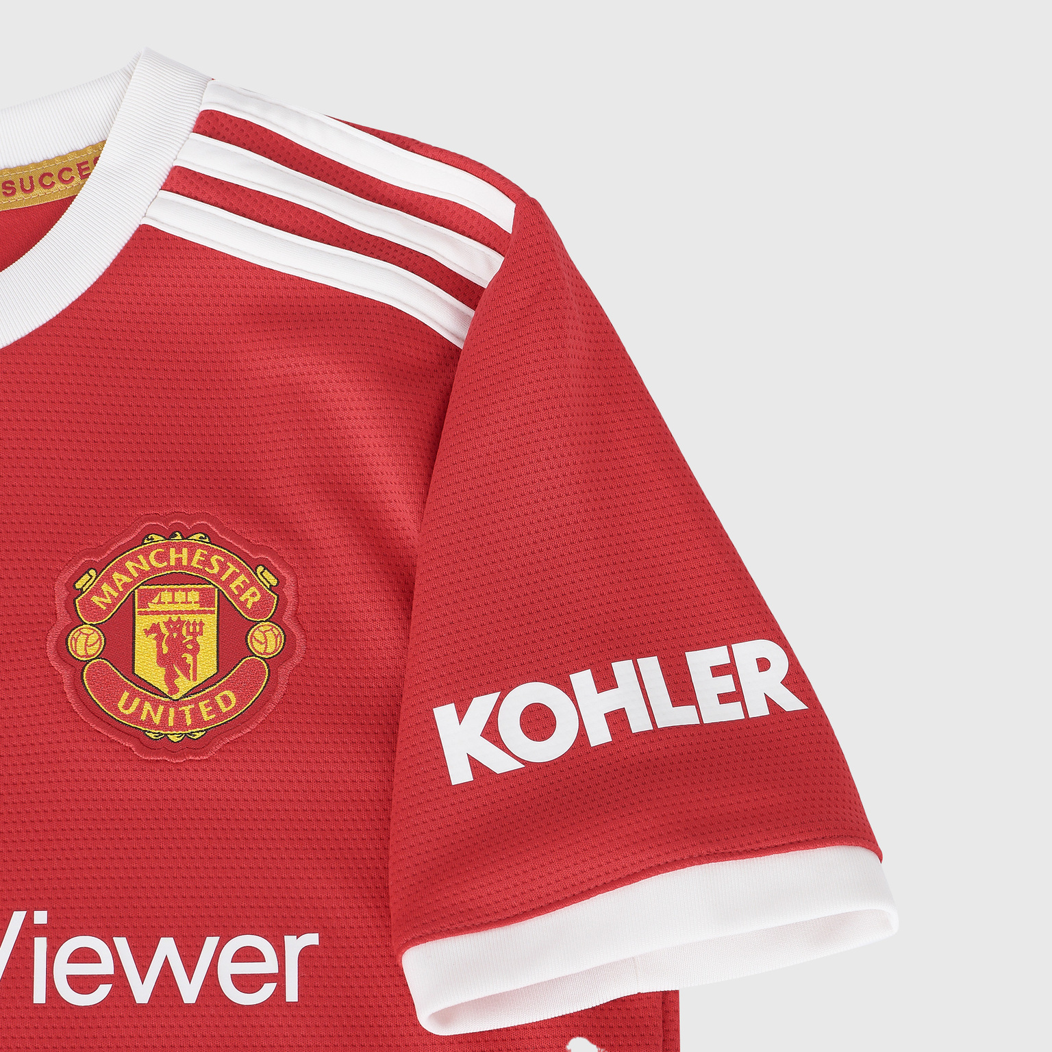 Футболка домашняя подростковая Adidas Manchester United сезон 2021/22