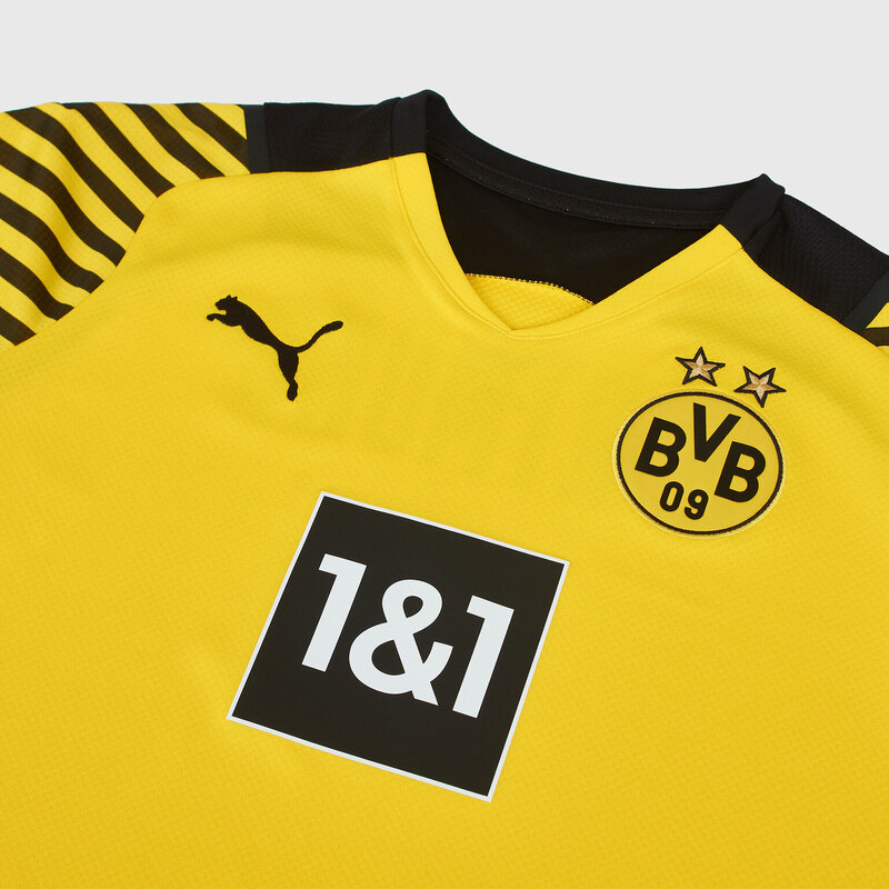 Футболка домашняя подростковая Puma Borussia Dortmund сезон 2021/2022