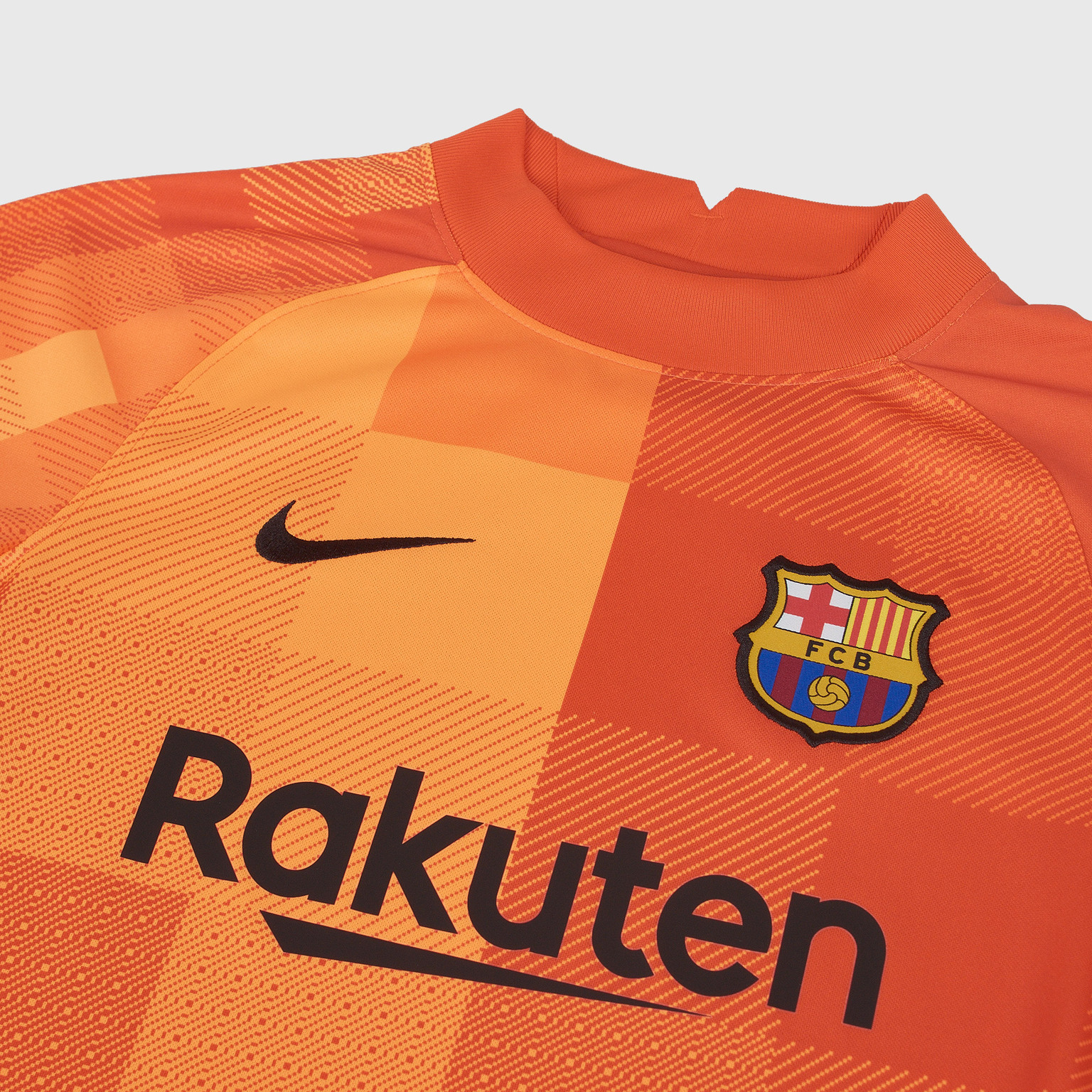 Свитер вратарский подростковый Nike Barcelona сезон 2021/22