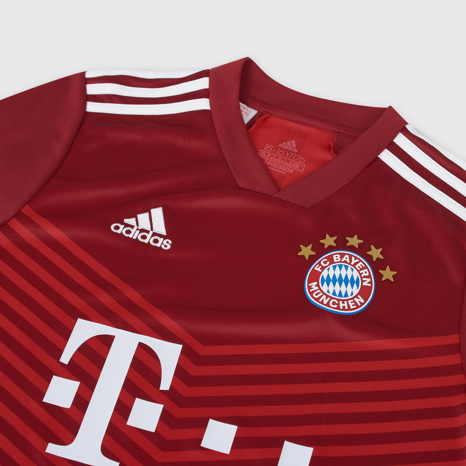Футболка домашняя подростковая Adidas Bayern сезон 2021/22